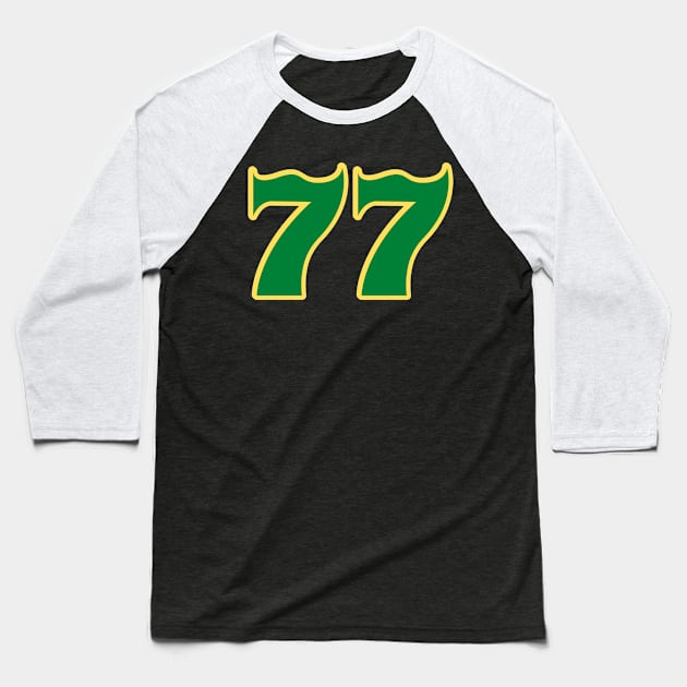 Number 77 Baseball T-Shirt by Mcvipa⭐⭐⭐⭐⭐